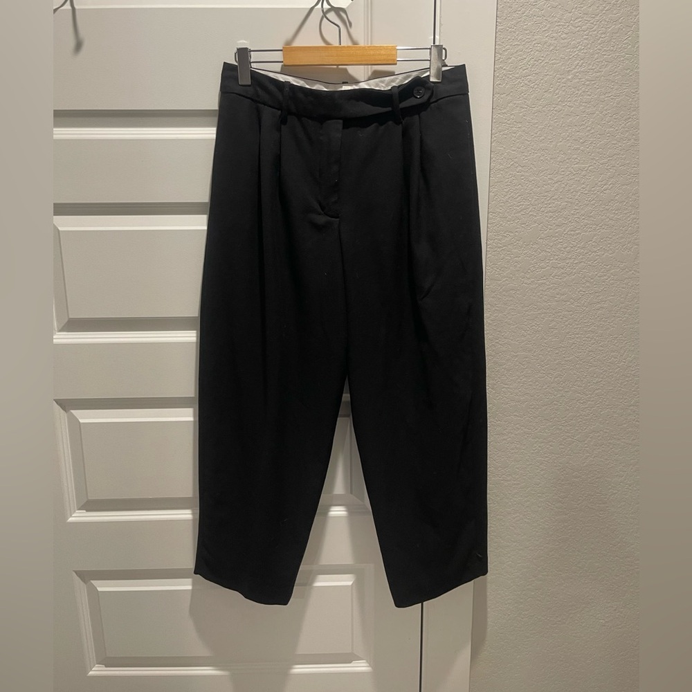 Aritzia Wilfred wide leg cropped pant Sz 12
